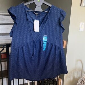 Steve Madden Blue Women's Top